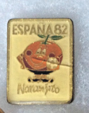World Cup Spain 1982 Mascot Naranjito Badge