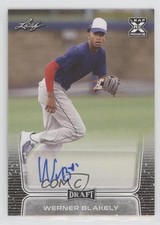2020 Leaf Draft Auto Werner Blakely #BA-WB1 Auto 2o6