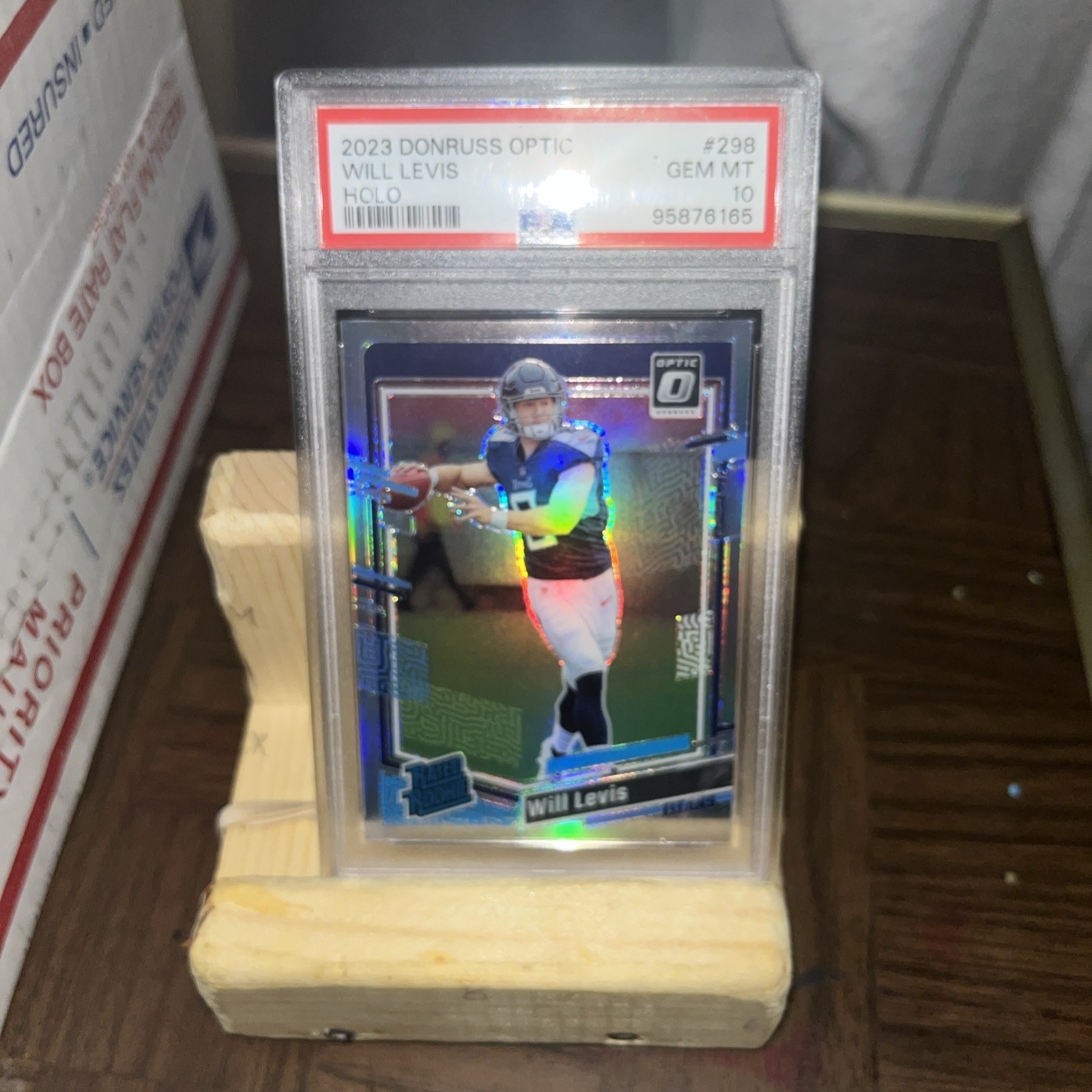 2023 Panini Donruss Optic - Rated Rookie Will Levis #298 Silver Holo Prizm (RC)
