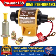 Universal 38GPH Micro Electric Fuel Pump 4-7PSI Gas Diesel E85 Ethanol For Chevy