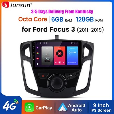 Android15 8Core 6+128G Carplay Car Stereo Radio GPS Nav For Ford Focus 2011-2019