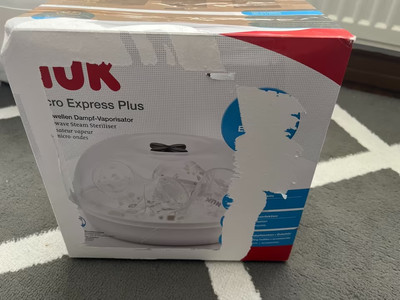 Nuk Dampf Vaporisator Express für Babyflaschen