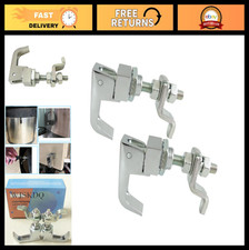2PCS Adjustable 360  Lift  Turn Latches, Compression Latch, Silver Grip Handle