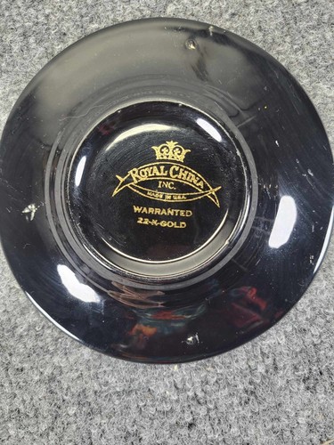 Aschenbecher The Ambassador Hotel Los Angeles Vintage Royal China Inc mit 22K Gold - Bild 2 von 2