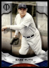 2019 Topps Tribute Babe Ruth New York Yankees #90