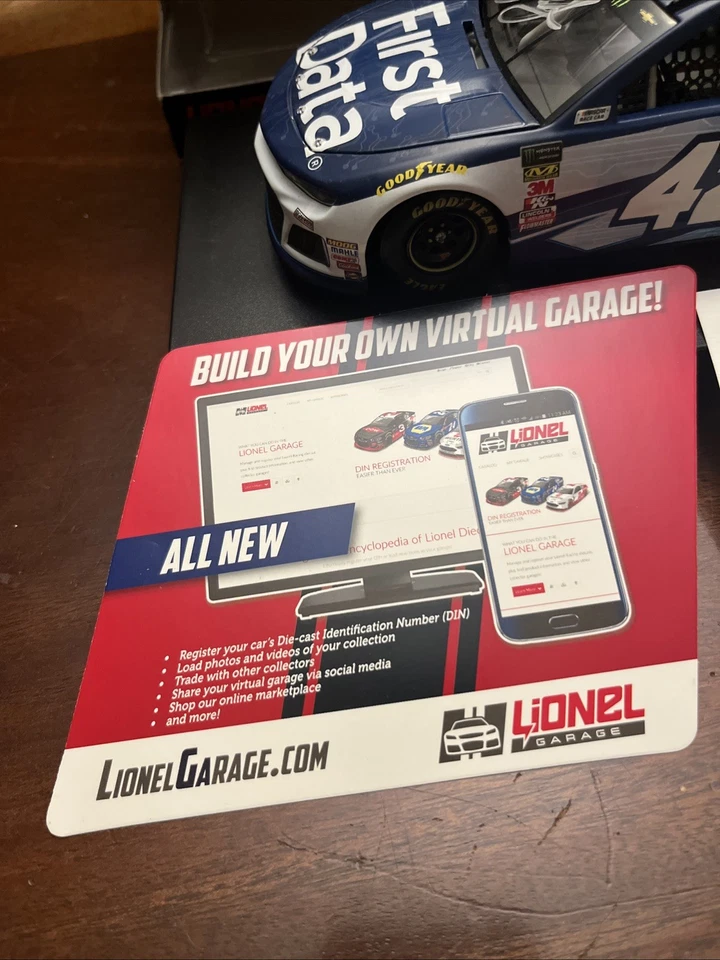 Autógrafo Kyle Larson #42 2018 Camaro ZL1 1/24 primeros datos NASCAR diecast 1 de 108 Foto 3 de 4