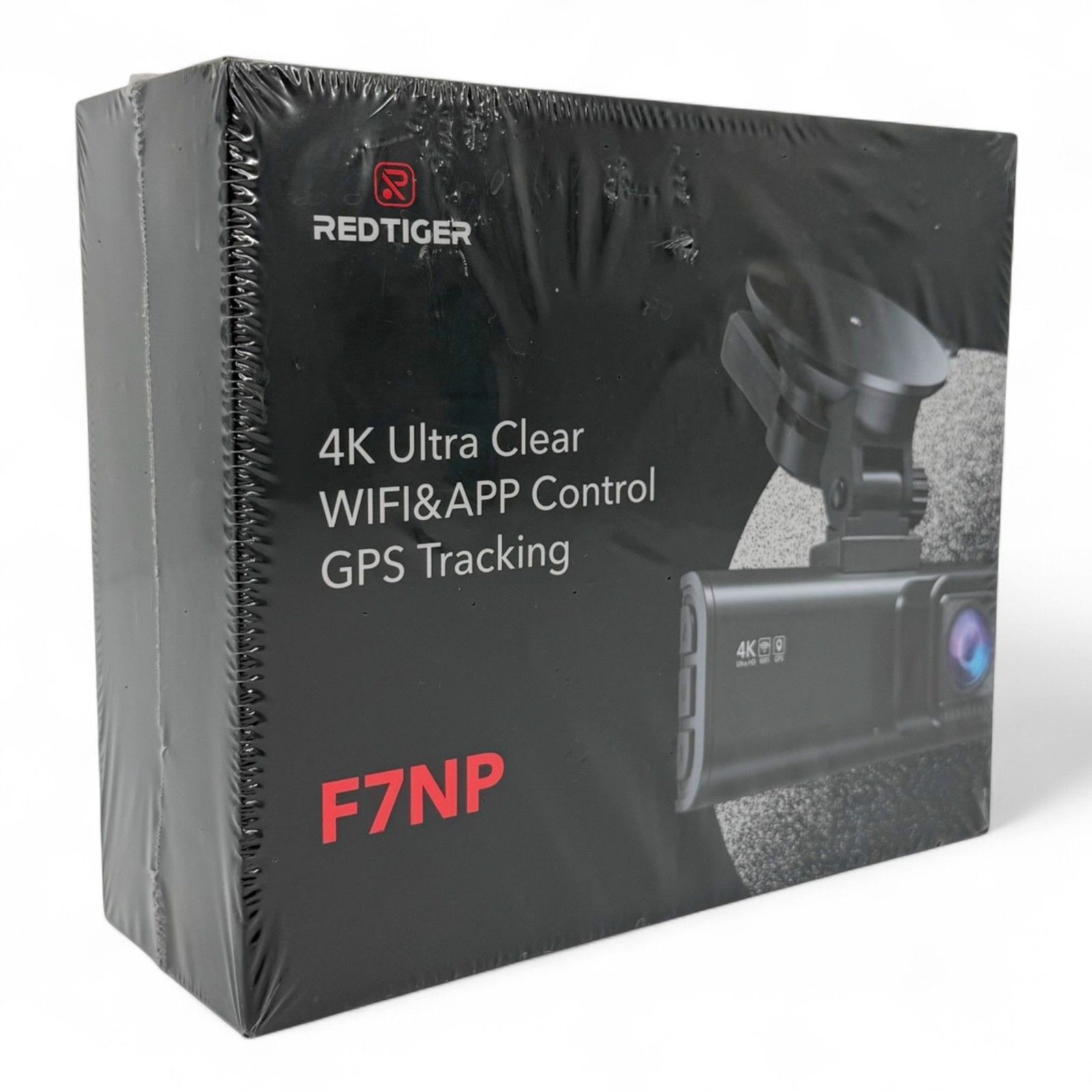 NEW Sealed REDTIGER F7NP Front & Rear Smart Dash Cam 4K Ultra Clear WIFI & GPS