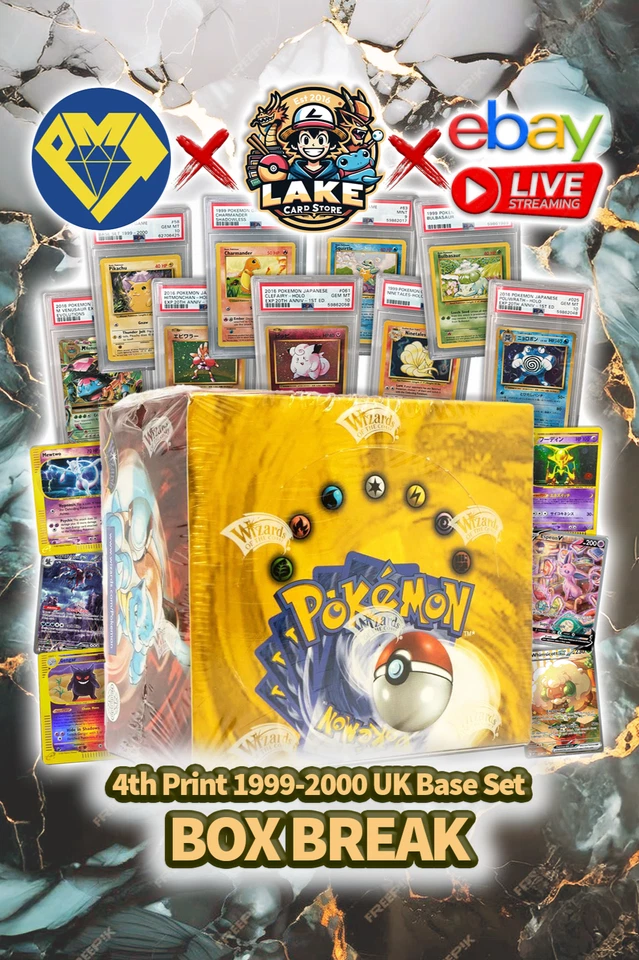 4th Print Booster Box Break + PSA Graded, Single Cards & Packs