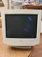 Vintage Gaming Monitor Dell Trinitron UltraScan 1000HS CRT Monitor D1025HTX