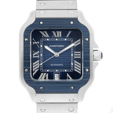 Cartier Santos de Cartier LM WSSA0048 second hand mens
