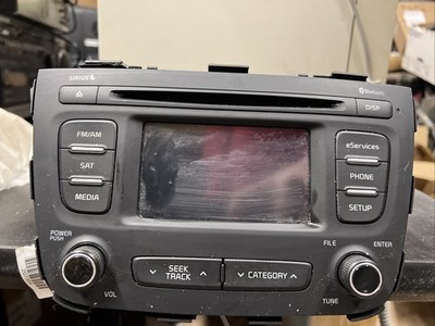 Kia Car Radio System ac232ixan Sirius Bluetooth Stereo OEM Untested
