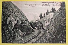 AK Wernigerode - Harzquerbahn im Drängetal, 1908 gelaufen