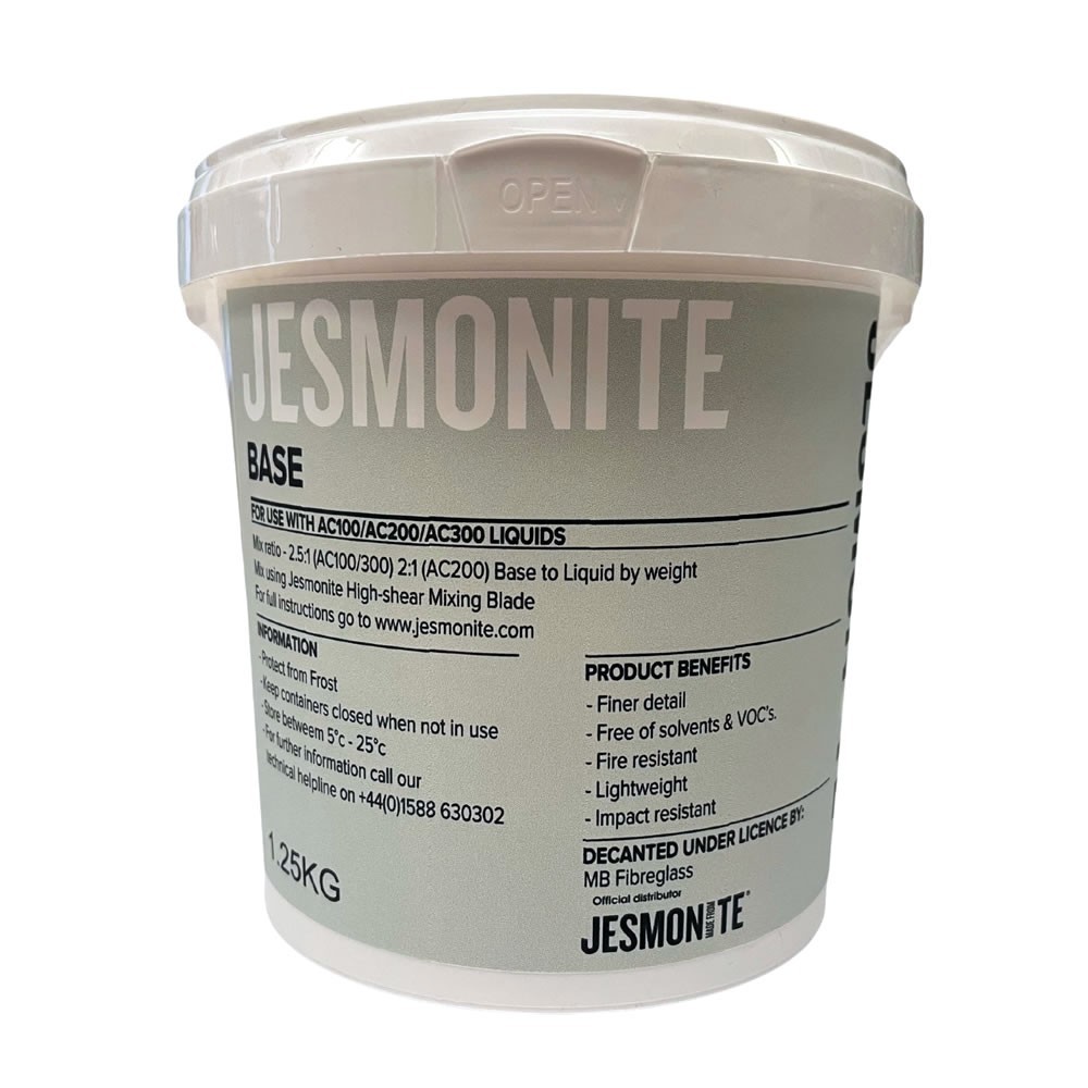 Jesmonite AC100 / AC300 Non Toxic Water Based Acrylic 1.25kg Powder