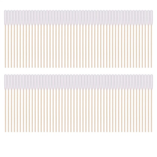 Dog Cotton Buds 100 Pcs Long Ear Dog Cleaner Cotton Swab Sticks with Wood Handle - Picture 2 of 12