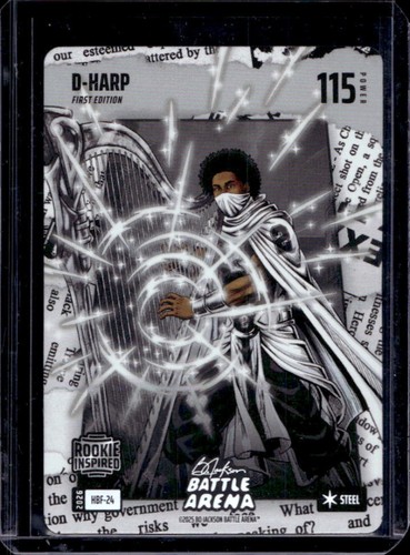 2025 Bo Jackson Battle Arena First Edition D-Harp Steel #HBF-24