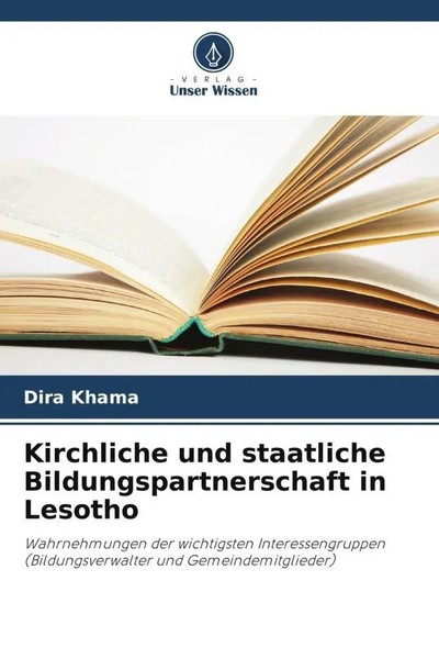 Dira Khama | Kirchliche Und Staatliche Bildungspartnerschaft In Lesotho | Buch-image