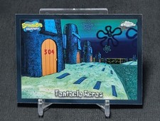 Tentacle Acres 2025 Topps Chrome SpongeBob SquarePants 25th Anniversary Card 106