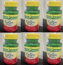 6x Spring Valley Rapid-Release CoQ10 Heart Health 360 Softgels 100 mg, exp 07/27