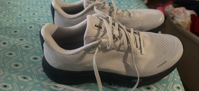 ANTA Men's White/Black Low Top Lace-Up Mesh Athletic Sneaker - New w/o Box
