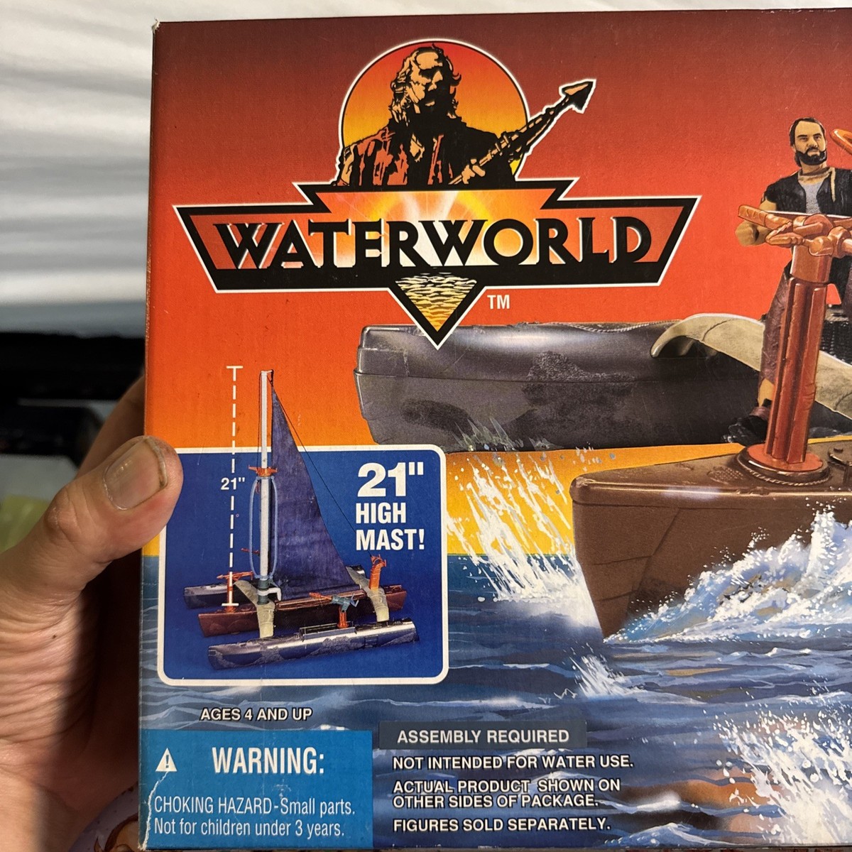 Waterworld The Trimaran Combat Ship 1995 Kenner Costner