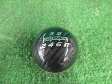 Mugen Carbon Shift Knob Orange 6mt 54102-xlt-k2s0-or Genuine Honda Jdm