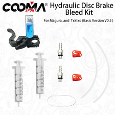 Bicycle Hydraulic Brake Bleed Kit for SHIMANO Magura Txktro System, Mineral Oil