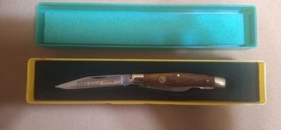 PUMA STOCK KNIFE 42 0675 3 Bladed knife( 1991) Made In Germany UNUSED MINT COND.