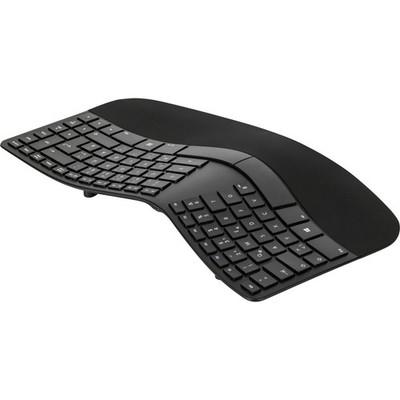 Matias FK413PCD-DE Sculpted Ergonomic Rechargeable Keyboard Kabellos Tastatur...