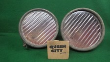 Pair Of 1928 1929 Model A Ford Truck Headlights Wfluted A-13060 Lenses