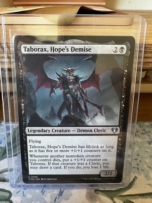 MTG, Taborax, Hope's Demise $3 ORDER MIN 189 NM CMM: Commander Masters Regular
