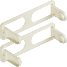 DecorRack Wall Mount Paper Towel Holder for Kitchen and Bath, Flexible 2 Pack 