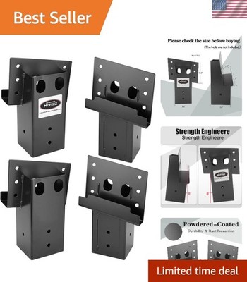 Multi-Use 4x4 Angle Brackets for Shooting Shacks - Heavy-Duty & Versatile