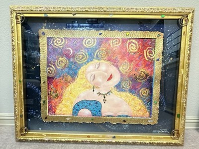 Justin Coopersmith Original Painting Framed Art The Dreamer | eBay