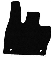 Velour Schwarz Fußmatten, FAHRER Teppich für Land Rover Range Rover V L460 2021-