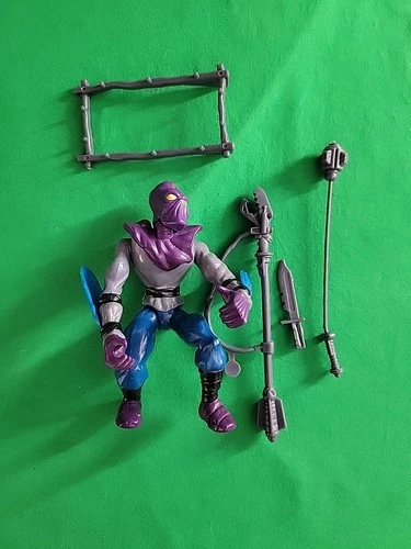 ☆1988 Tmnt Foot Soldier 100% Complete Teenage Mutant Ninja Turtles Figure☆