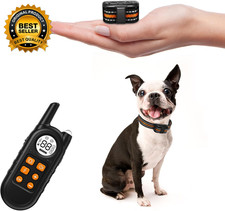 Tiniest Dog Shock Collar Lightest Dog Training Collar with Remote for Small