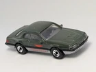 Vintage 1987 Matchbox T-BIRD Thunderbird TURBO COUPE Green Color Changer Racer