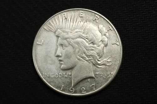 NobleSpirit (JL) Desirable 1927 S Silver Peace Dollar VF / XF Extremely Fine