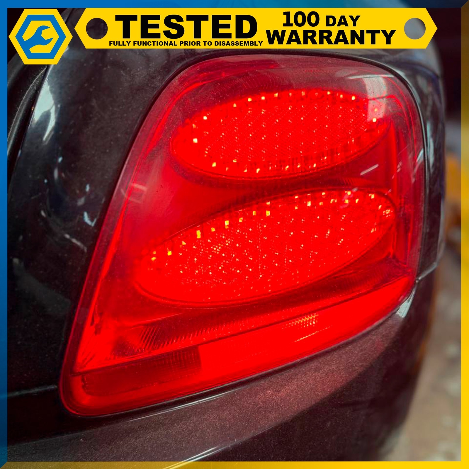 03-11 BENTLEY CONTINENTAL GT REAR RIGHT PASSENGER SIDE TAIL LIGHT LAMP OEM