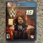 WWE 2K19 (PlayStation 4, 2018) CIB, PS4