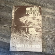 Outdoor Survival Skills Larry Dean Olsen vintage 1973