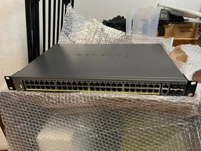 Netgear ProSAFE M4100-50G-POE+ Managed Switch 48-Port SFP - Bild 1 von 2