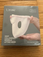 5 Pack Deep Collagen Anti Wrinkle Lifting Mask, Urose, Exp 6/2027 New/sealed
