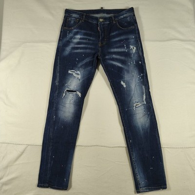 Dsquared2 Jeans Herren Größe 52 Slim Jean TOP!! - Maße beachten!