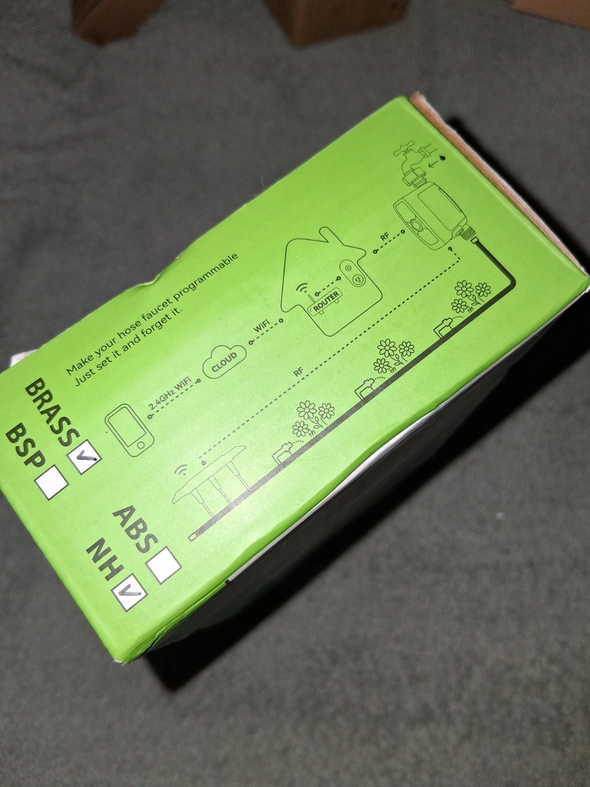 RainPoint Single 1-Zone WiFi 2.4GHz TTV103WRF Sprinkler Smart Water Timer NEW