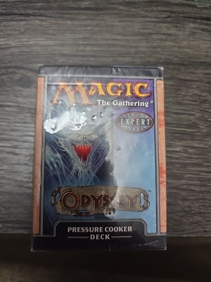 #ad Magic: The Gathering Odyssey Pressure Cooker Theme Deck MTG Precon $65.00