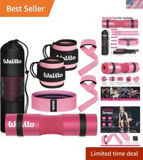 7Pcs Barbell Pad Set for Hip Thrust - Squat Pad,Gym Accessories for Women wit...