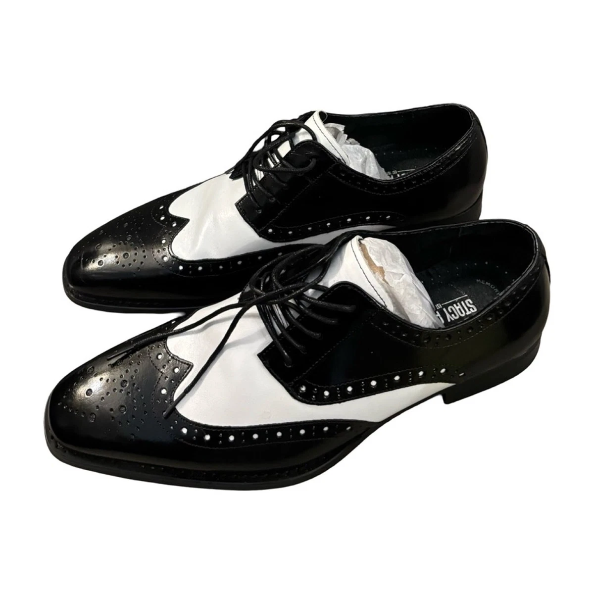 Mens Black And White Wingtip Shoes In Men's Dress & Formal Shoes for sale | eBay Mens Black And White Wingtip Shoes In Men's Dress & Formal Shoes for sale | eBay