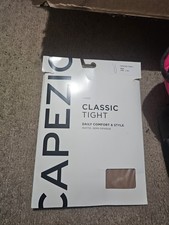 Capezio Studio Basics Footed 1825 LSN L-xl Matte Semi Opaque Tights