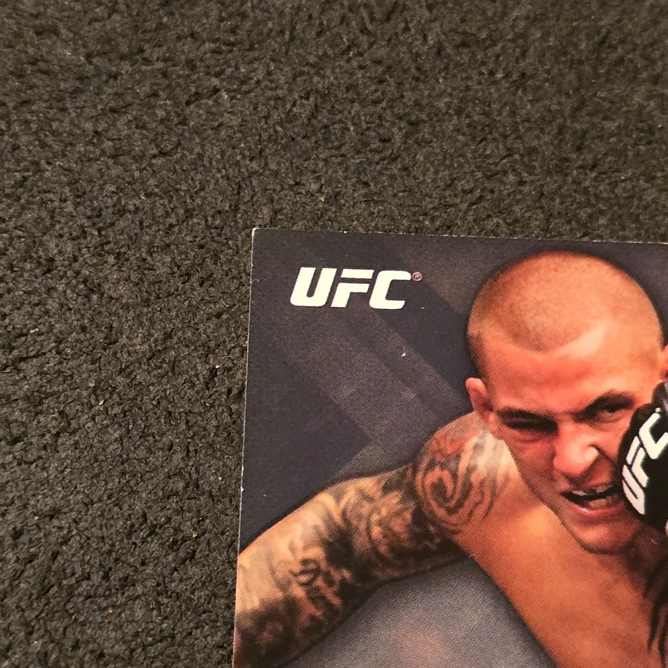 2014 Topps UFC Knockout Dustin Poirier #47  Authentic Autograph On Card - Image 2 of 4